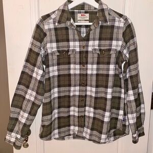 Fjallraven Women's Övik Heavy Flannel Shirt - Small